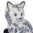 Decorative Chinoiserie Cat Sculpture Figurine for Home Decor - Modern Animal Ceramic Object for Decorations, Office, Table, or Living Room Statue-89124614