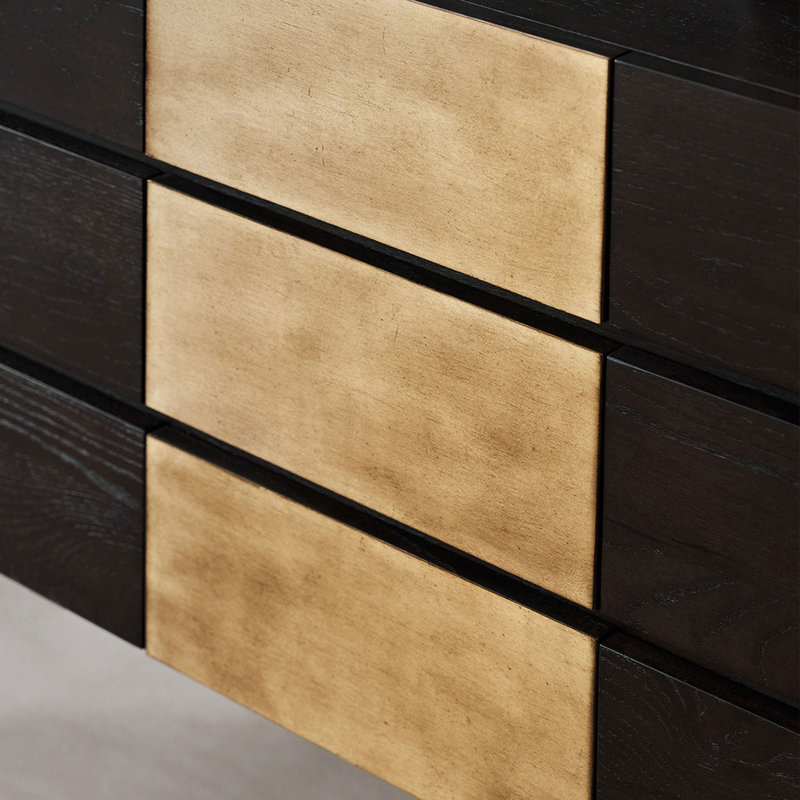 Buffet Italian Light Luxury, Black