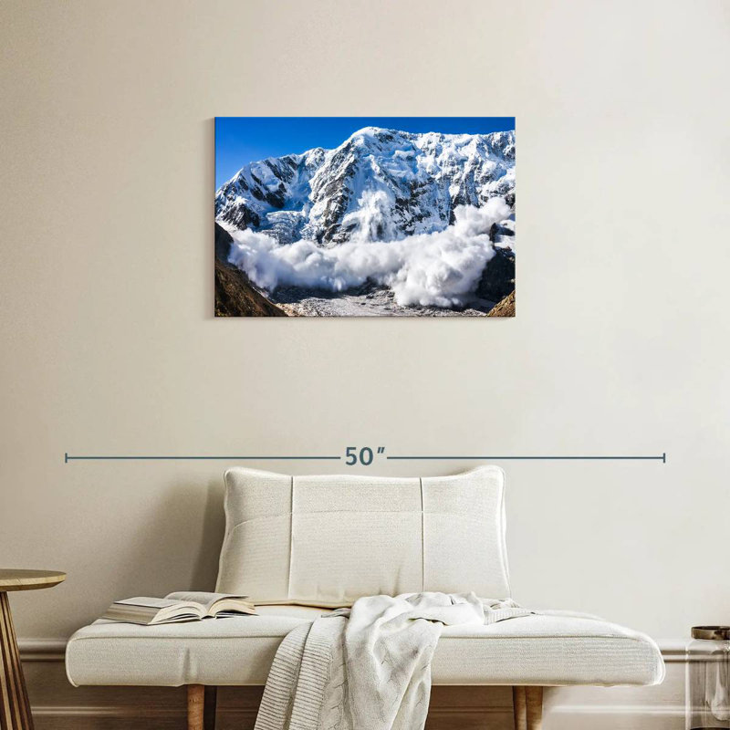 Alvord Avalanche In Shkhara Mountain, 20" H x 30" W