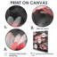Monochromes roses et noirs marguerites photo III - marguerites, impression d'art mural-1271437372-1271437369