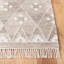 Tapis géométrique en laine, viscose et coton tissé à la main Natural Kilim-20112413