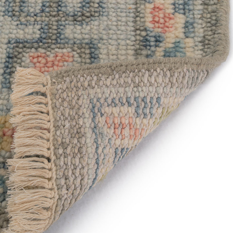 Solena Performance Hand Knotted Wool Oriental Indoor Rug, Rectangle 3' x 5'