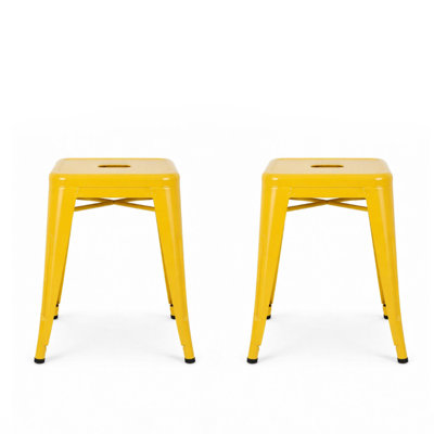 Caughfield Metal Accent Stool
