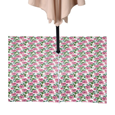 Roses Leaves Outdoor Water Repellent Tablecloth