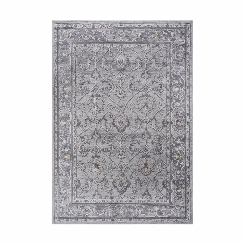 Indoor Area Rug, Oriental Rug For Living Room, Dining Room, Bedroom, Entryway, Rectangle 6'7" x 7'9"