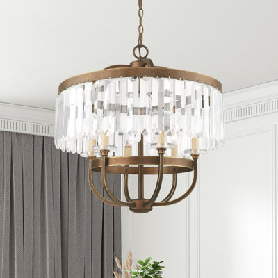 Javeyon 6 - Light Steel Drum Chandelier