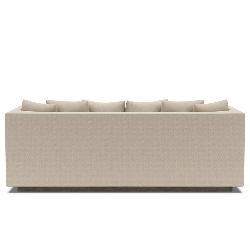 Claudette Bench Seat Sofa, 2716-11, Harbor Gray