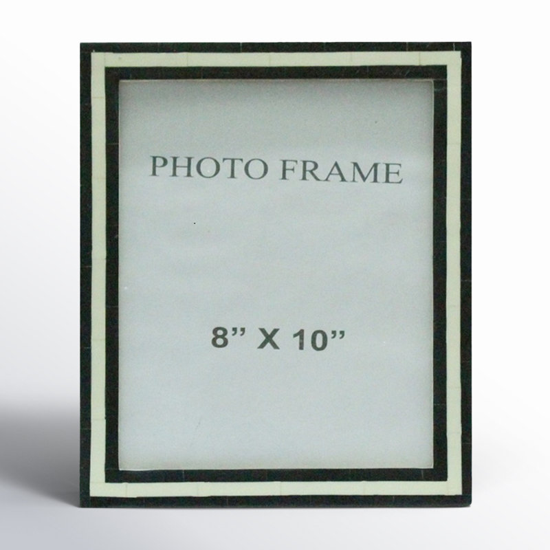 Mapleton Line Black & White Picture Frame