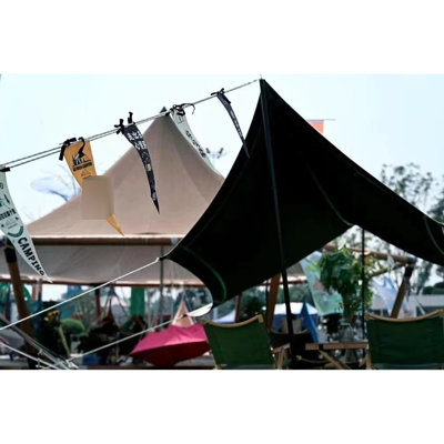 Housse pour cheveux robuste 16,4 x 12 pi - protège votre tente d'abri imperméable et confortable