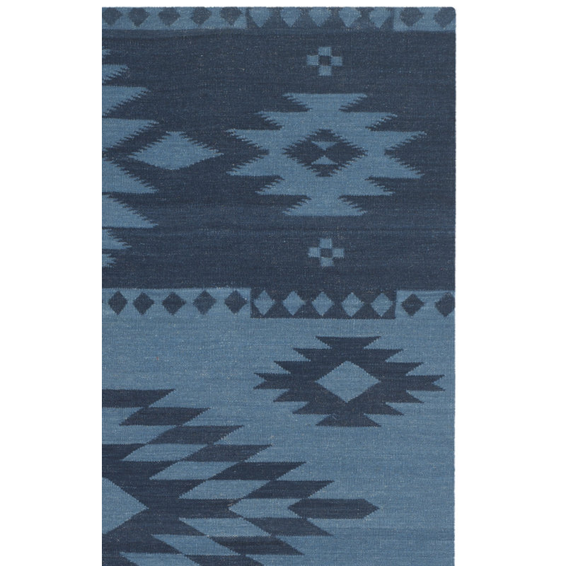 Laurel Canyon Flatweave Wool Area Rug, Rectangle 4' x 6'