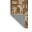 Tapis beige Art Deco lavable à la machine-1254979697