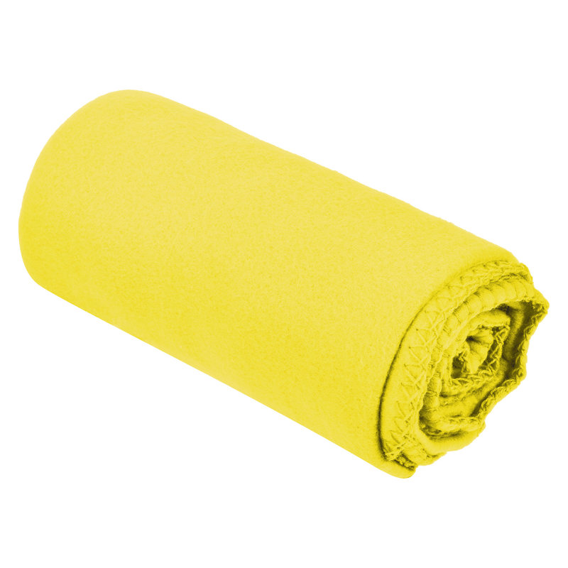 Jeté polaire 50 po x 60 po, Jaune