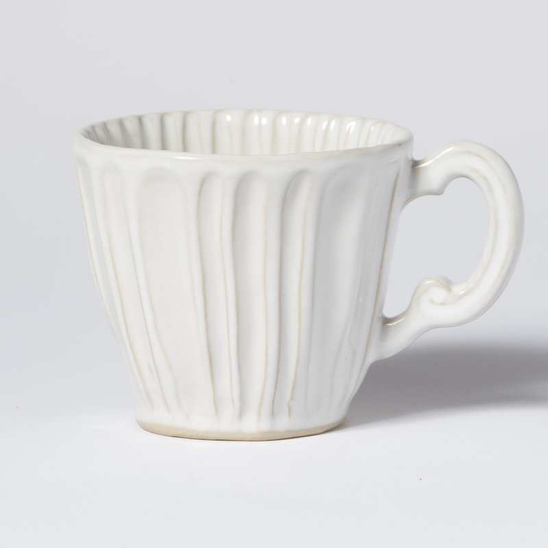 Incanto Stoneware Coffee Mug, White