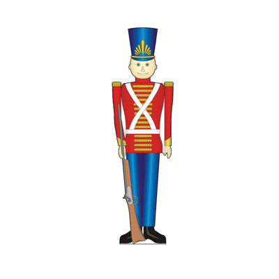 Christmas 74'' Cardboard Standup