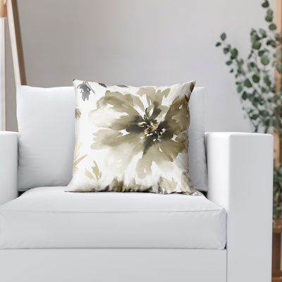 Coussin floral avec polyester de qualité supérieure