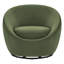 Fauteuil d'appoint pivotant rembourré-612942839