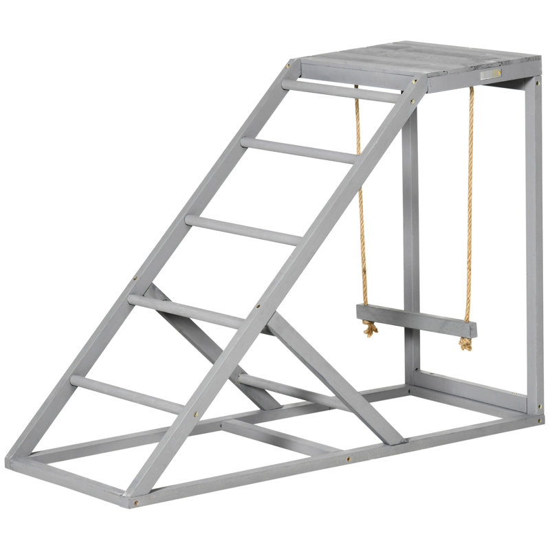 Poulailler et aire de jeu Happiness - Gray For Fun Life