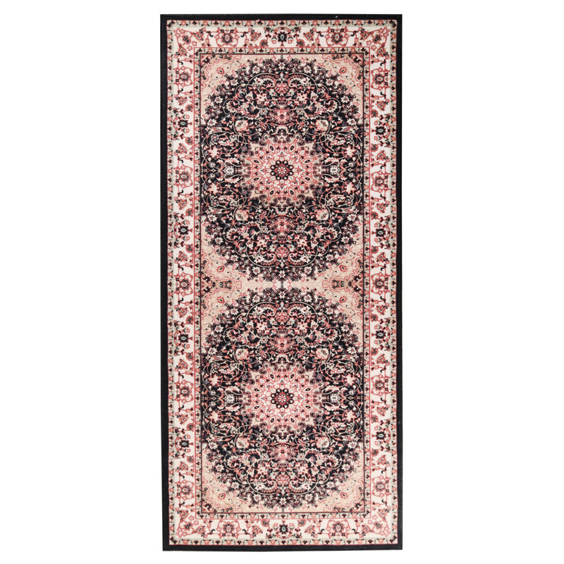 Tapis d'intérieur lavable Clavene Chatou, Tapis de couloir 2 pi 7 po x 6 pi 