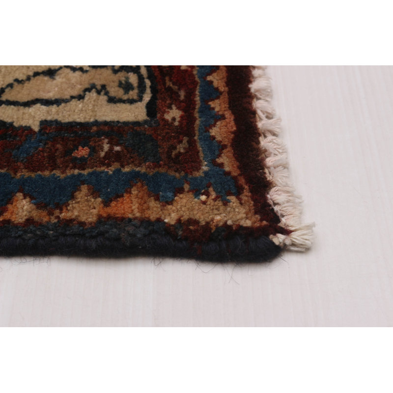 Tapis unique rectangulaire en laine 5 pi 8 po x 10 pi 8 po Iacovino