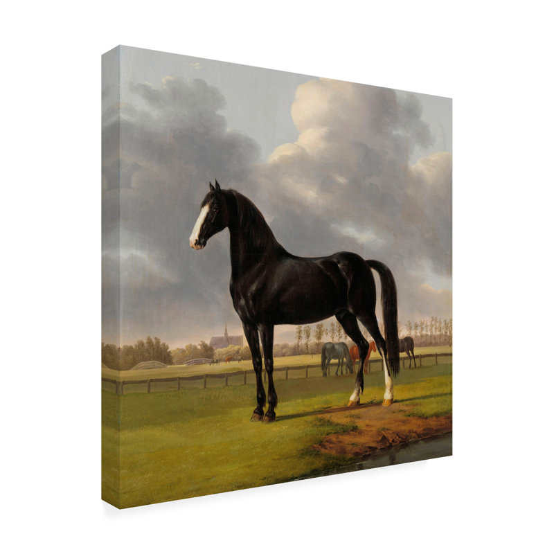 Œuvre sur toile, Bachelor, Anthony Fast, 1828, H 14 po x l 14 po
