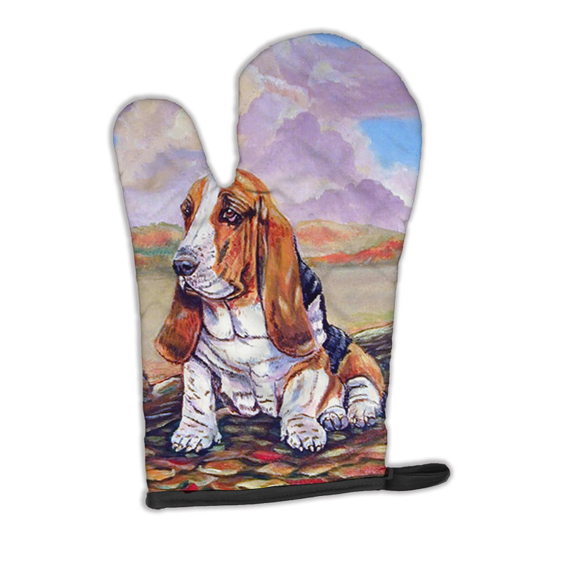 Gant de cuisine Basset Hound