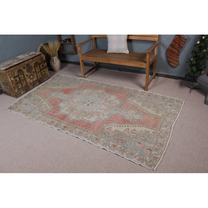 Classic Turkish Rug In Boho Chic Style Perfect For Vibrant Living Room Or Bedroom Decor