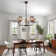 5 - Light Dimmable Wagon Wheel Chandelier