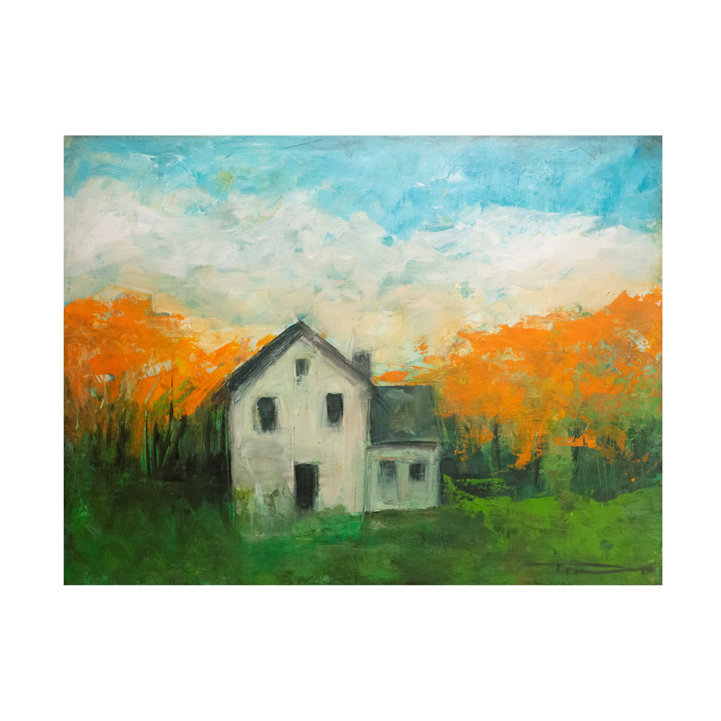 Œuvre sur toile «olog »,« Tim Tim Nyberg », 14" H x 19" W