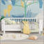 Lit plateforme simple en bois pour enfants, lit simple en bois à profil bas avec rails pour filles et garçons, blanc-129230713-129230714