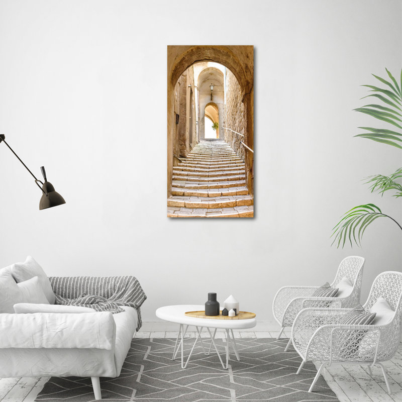 Narrow Streets - Wrapped Canvas Print