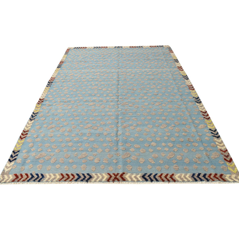 Tapis bleu Iniguez