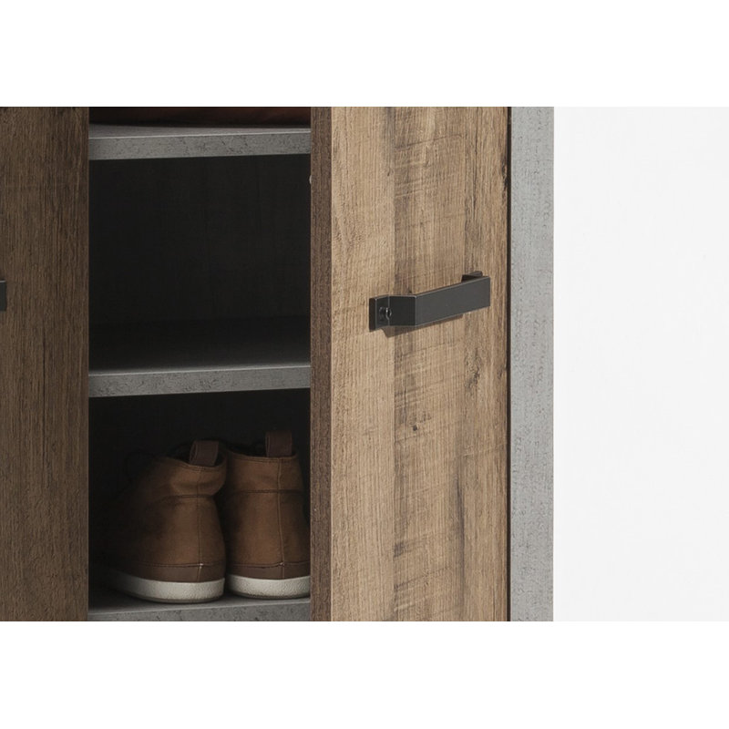 Clovill 2 Door Manufactured Wood Wardrobe