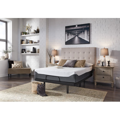 12 Inch Chime Elite Queen Adjustable Base With Mattress -  Signature Design by Ashley, M674M3