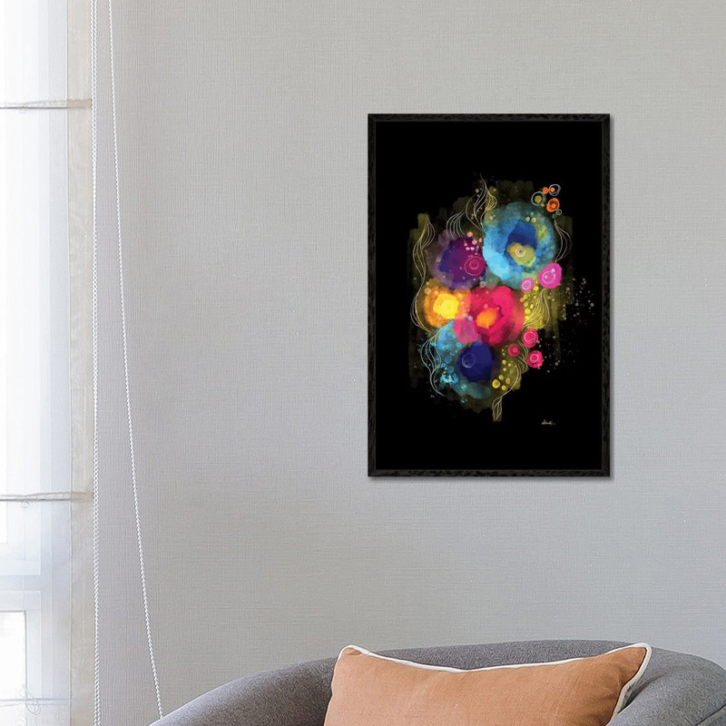 Rainbows In The Garden by Soul Curry Art & Illustrations - Gallery-Wrapped Canvas Giclée on Canvas, 66.04 cm H x 45.72 cm W