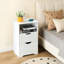 40cm W Manufactured Wood Bedside Table