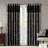 Jacquard Curtain Panel Pair(2 Pcs Window Panels)-737598625-737598638