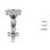 Invisible/Concealed Door Hinge