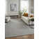 Tapis intérieur / extérieur rectangulaire argenté / gris Rava