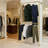 Adisynn 47.2'' Metal Wall Mounted Clothes Rack