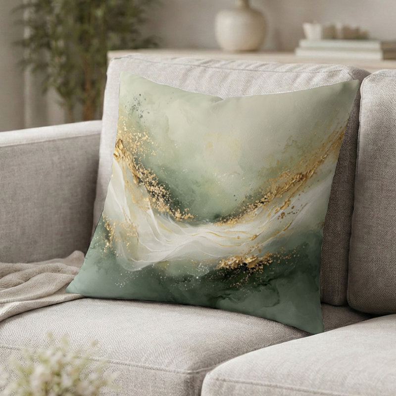 Coussin Marble, H 16 po x l 16 po