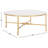 Markley Forged Metal Round Coffee Table