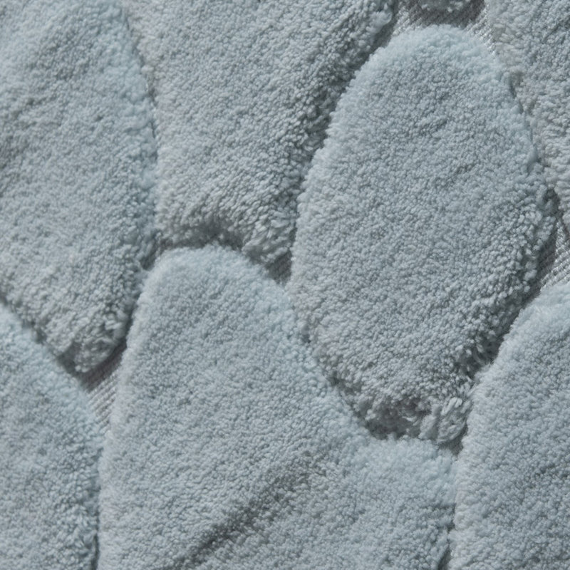 Ensemble de tapis de bain en coton de qualité supérieure (2 pièces) - antibactérien, antidérapant, 19,7 x 23,6 pouces et 23,6 x 39,4 pouces | 100% coton, 1,76 lb par mètre carré | Lavable à la machine, douceur luxueuse pour le confort et la sécurité de la salle de bain