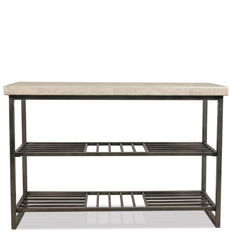 48'' Stone Top Console Table