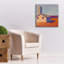 Toile épique Graffiti «Bucolique Structure 6» par Carol Young, 26 po x 26 po