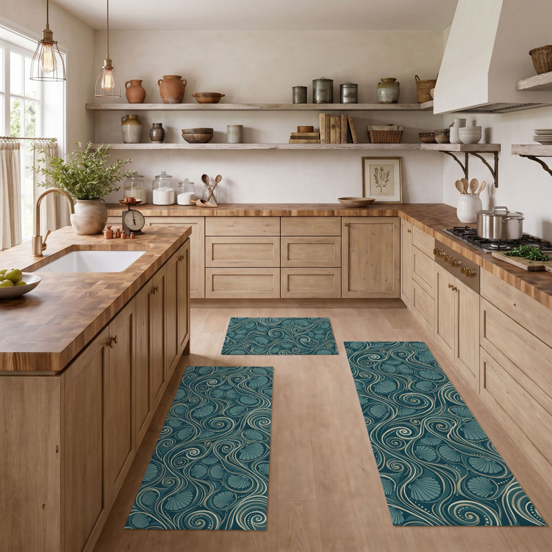 Tapis de cuisine lavables antidérapants