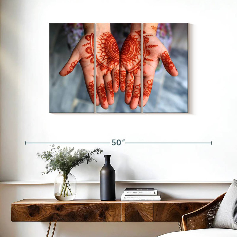 Lelend Eid Ul Fitr Mehndi, H 24 po x l 38 po