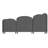 Dark Gray Twin Size Daybed With Delicate Velvet Upholstery And Storage Option Ample Function - Bedroom Living Room (Dark
