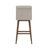 Dorreen Wood And Upholstered Tufted Adjustable Height Swivel Stool-49172510-49172509