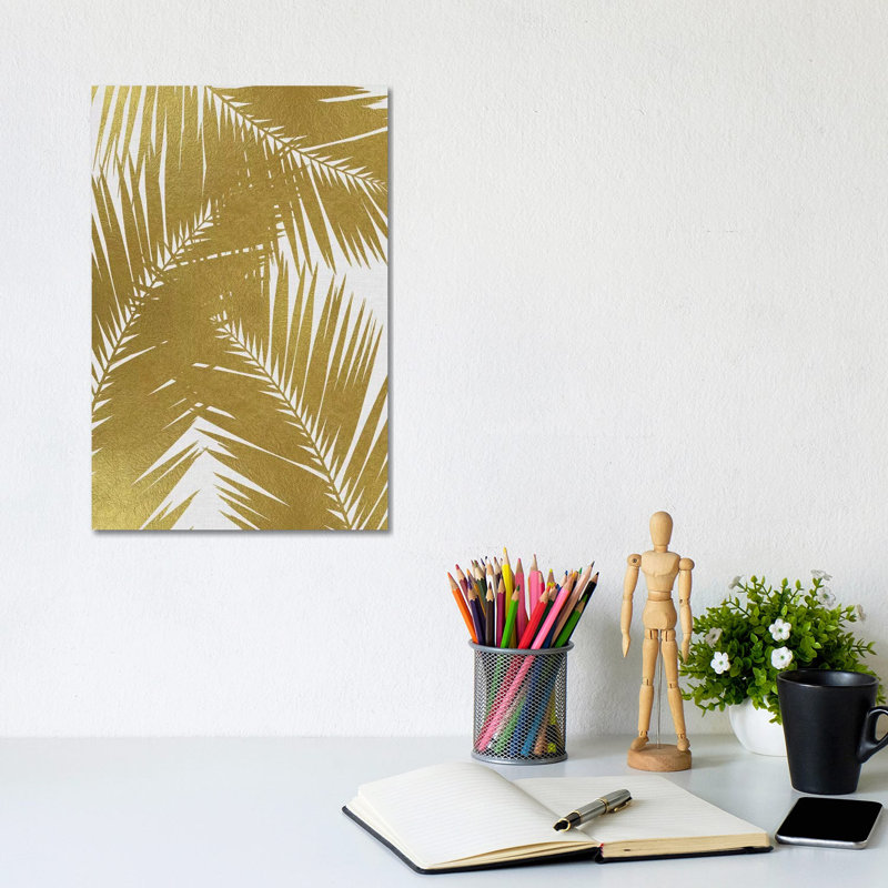 Palm Leaf III by Orara Studio - Wrapped Canvas Print, 20.32 cm H x 30.48 cm W