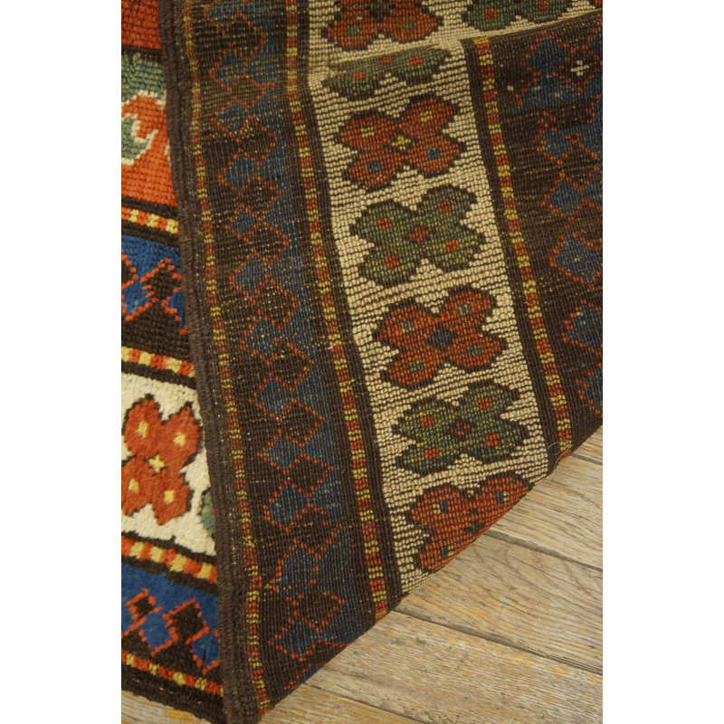 Antique Caucasian Caucasus - Kazak Knotted Rug